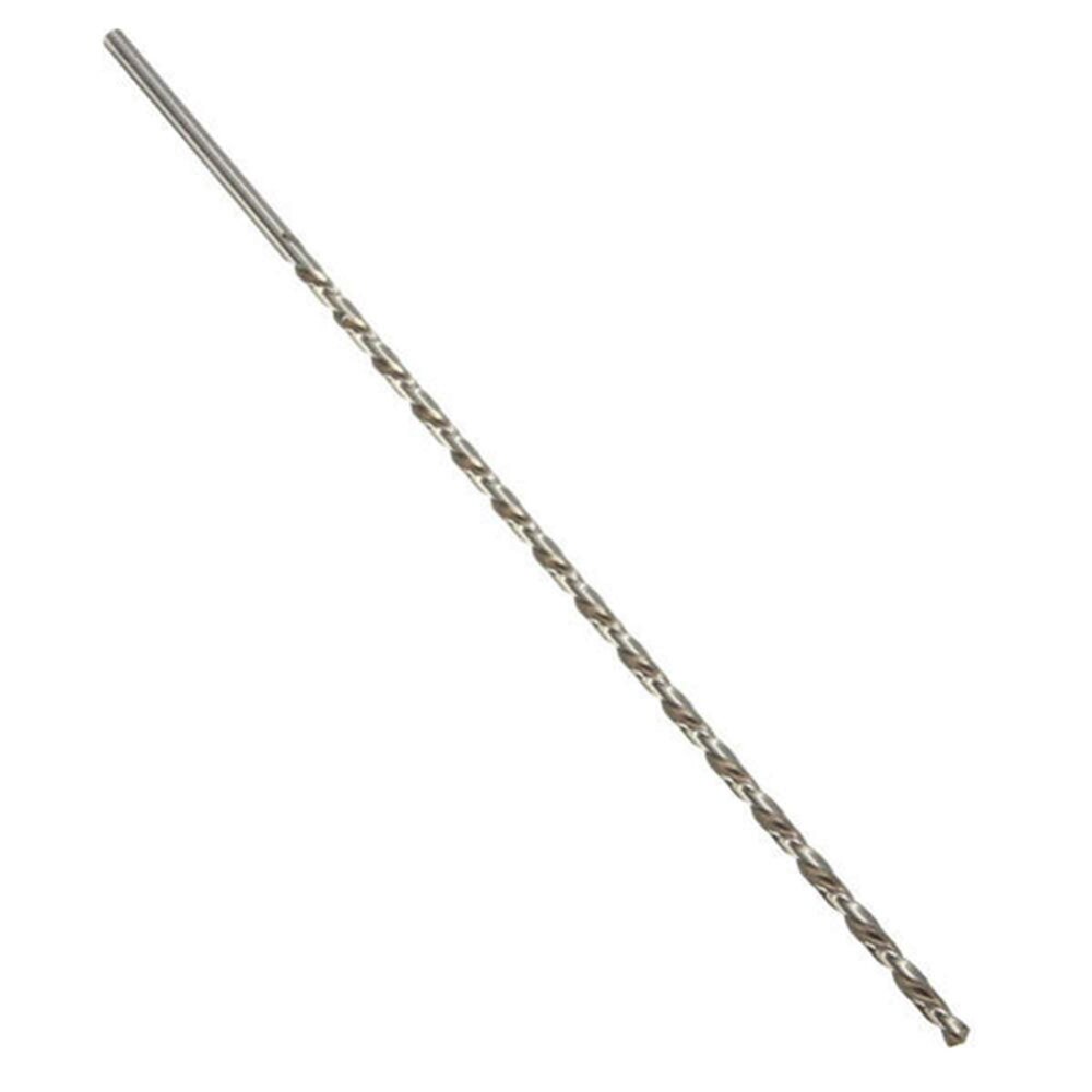 HSS Auger Twist Drill Bit Set 6/7mm Diameter 350mm Extra Long Straight Shank Drill Bits for Electric Drills