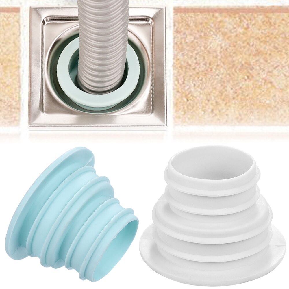 1 unidad, sello de silicona, anillo de enchufe plaga, arandela de Control, desagüe de alcantarillado, tubería, desodorante, desagüe de suelo de piscina, lavadora de baño