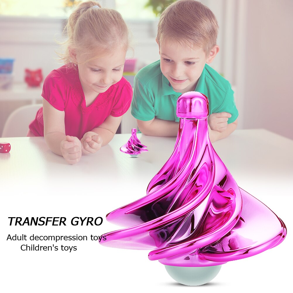 Dekompression Zappeln Spielzeug Wind Blasen Kreisel Kreisel betonen Linderung Fingerspitze freundlicher Tragbare Interaktive Präsentiert