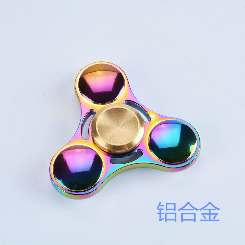 Ronde Hand Spinner Anti Stress Fidget Speelgoed Vingertop Gyro Decompressie Fidget Spinner Cool: Bordeauxrood