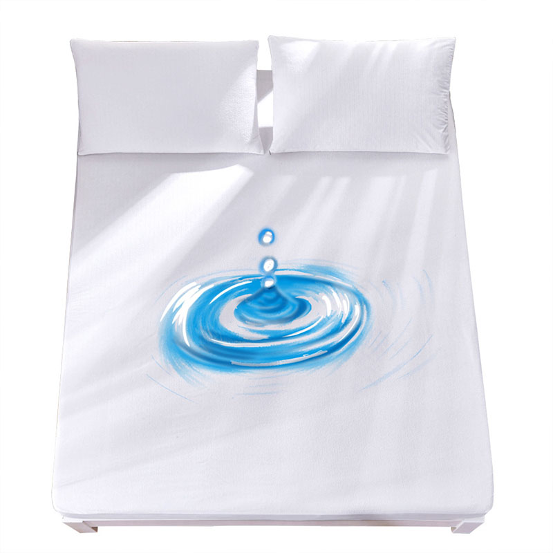 Multi-Size Smooth Waterdichte Matrashoes Anti Mijten Matras Bed Cover Waterdicht Laken Bed Bug Proof Matras topper: 150x200x30cm