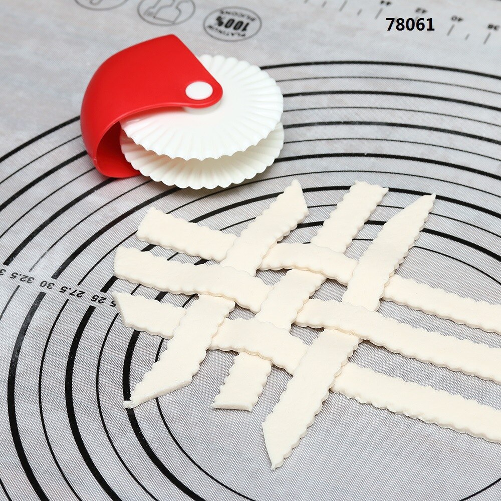 Pizza Pastry Cutter Pastry Pie Decoration Cutter Plastic Wheel Roller for Pizza Pastry Pie Crust Baking Cutter pizza shovel