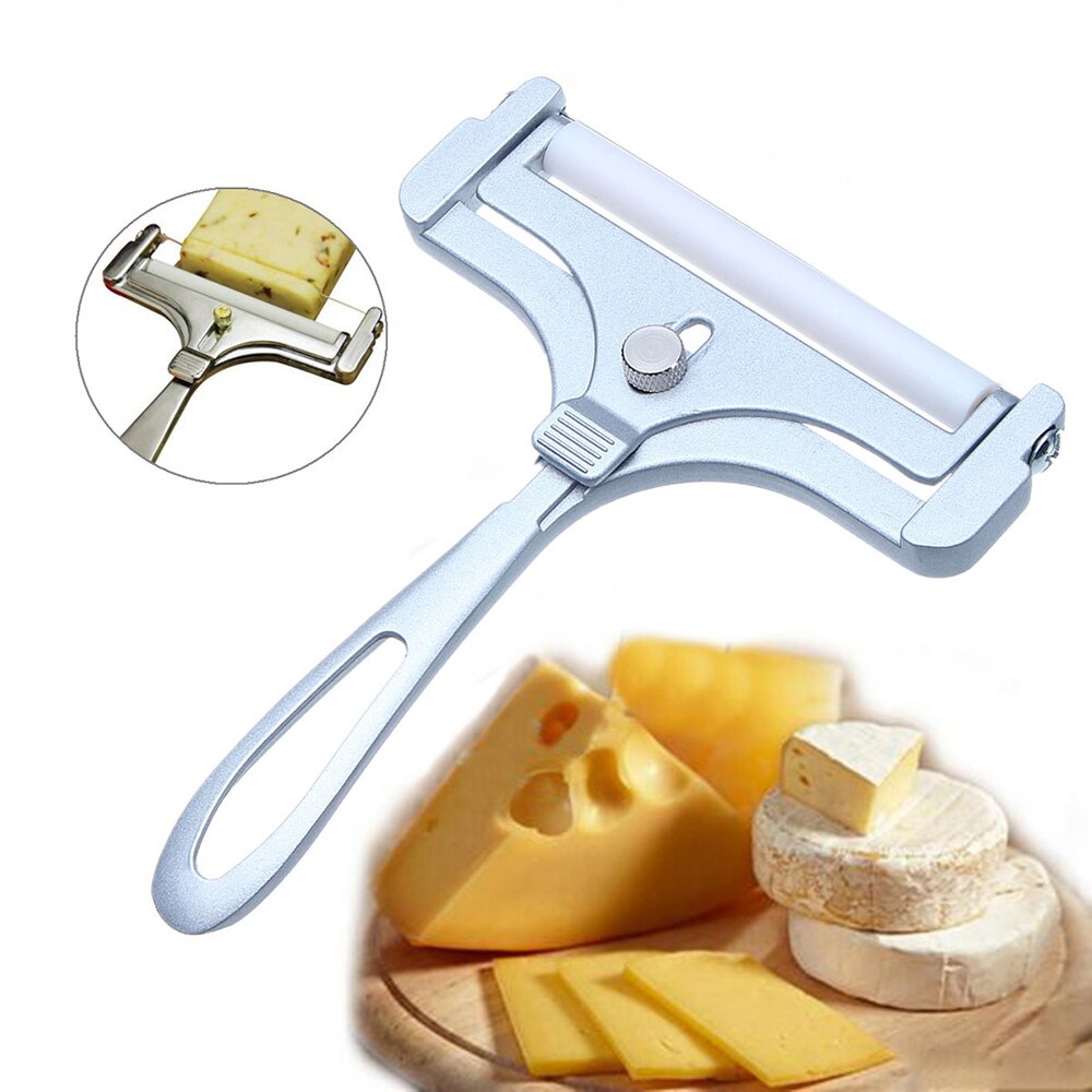 Osteskæremaskine justerbar rivehøvl aluminiumssmør nonstick ostesmør rallador skærer til hjemmekøkken udskæringsværktøj acce