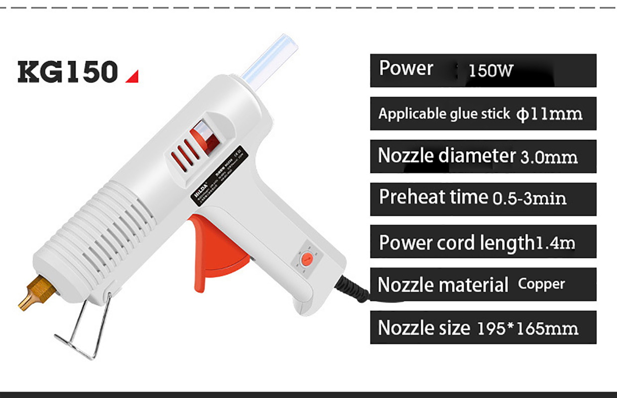 Glue Gun Electric Melt Glue Gun DIY Art Crafts Heat Repair Tool for Courtyard Decor Christmas Tree Model Tool 60W 100W