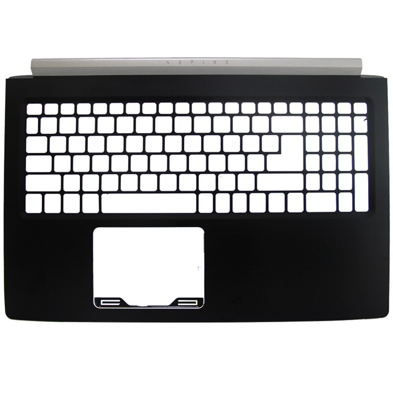 Novo para acer nitro 5 AN515-41/42 AN515-51 AN515-52/53 n17c1 n portátil lcd capa traseira/moldura dianteira/dobradiças/encosto de mãos/caso inferior: C black COVER