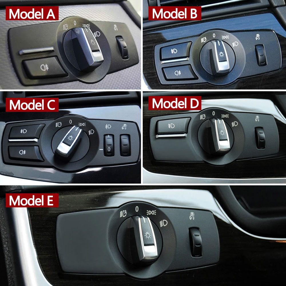 Hoofd Lamp Draaiknop Koplamp Schakelaar Cover Panel Voor BMW 5 Serie 5GT 6 S 7 S X3 X4 f02 F10 F11 F07 F06 F25 F26 61316803965