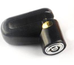 Convenient and fast bicycle disc brake lock mountain bike lock Anti-theft lock: black