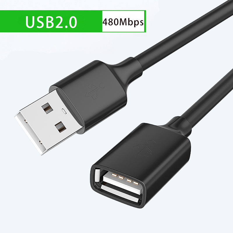 USB 3.0 Extension Cable Male To Female Fast Transfer Data Cable for PC TV Car DVR Hard Disk USB 3.0 2.0 Extender Cord Cable: WHITE / 11m