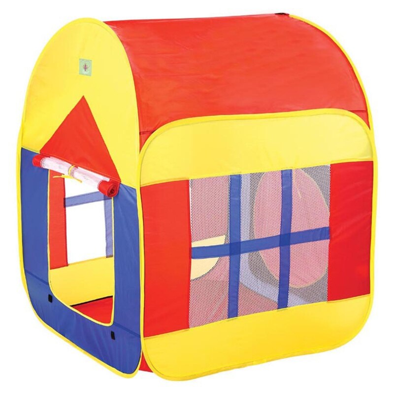 Ultralarge Kids Play Tent Vouwen Playhouse met 2 deuren Kinderen Waterdichte Outdoor Indoor Spelen Speelgoed Huis