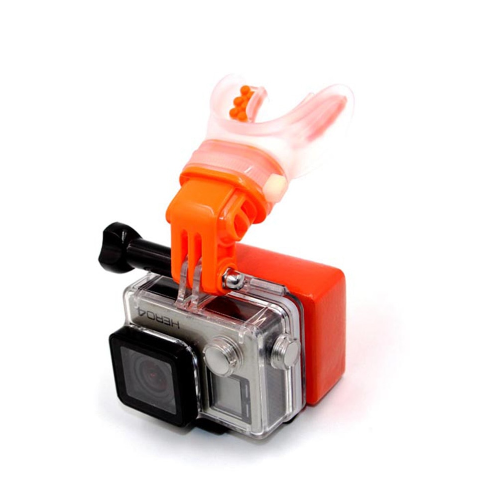 TELESIN – adaptateur de support de bouche pour skate de surf, pour GoPro 10 9 8 7 6 5 4 Insta360 Osmo Action SJCAM EKEN, accessoires