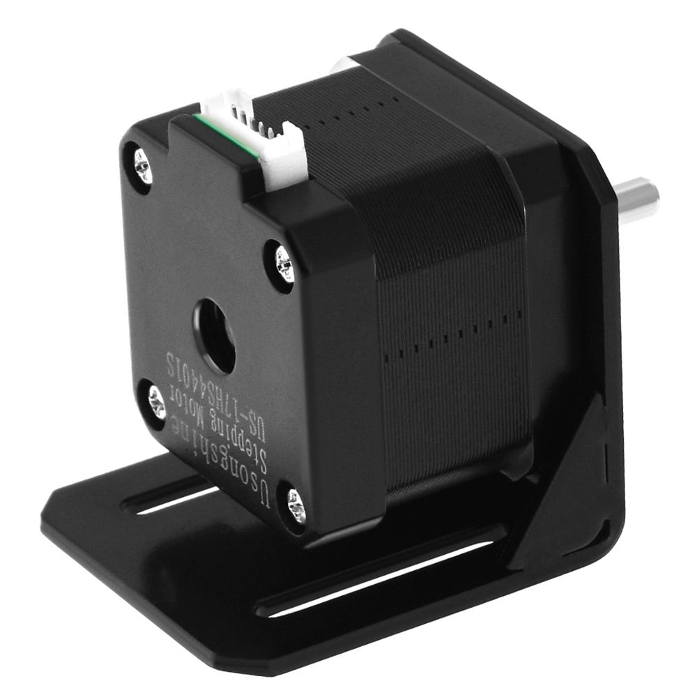 Soporte de Accesorios de Motor NEMA 17 Steppr soporte de montaje tipo L soporte de 42 punto de apoyo Motor de pasos Nema17 soporte de Motor