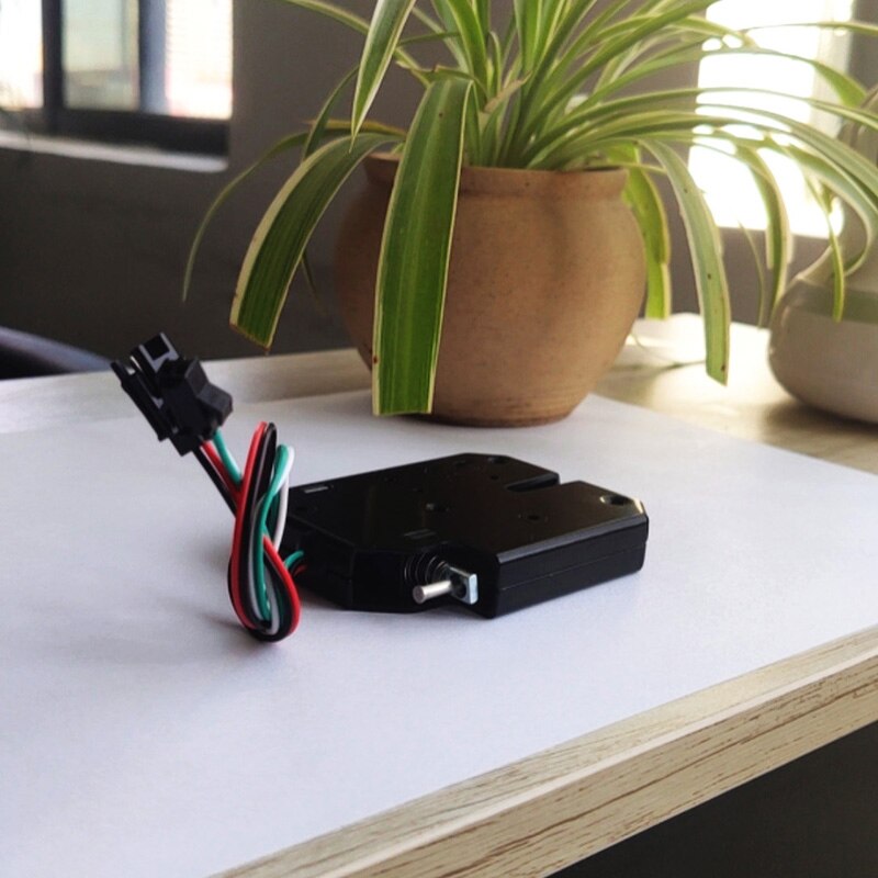 12v elektrische lockpicks met elektromagnetisch slot voor elektronische locker, slim kastslot met detectie van de bouncer-status