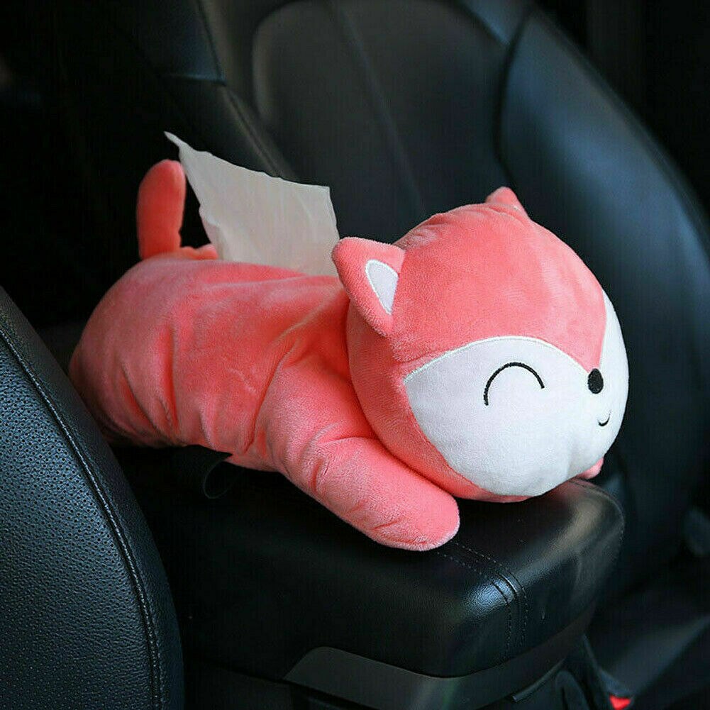 FAROOT adorable Animal caja de pañuelos de tela cubierta servilleta caso Mesa hogar coche Sala oficina pañuelos: D