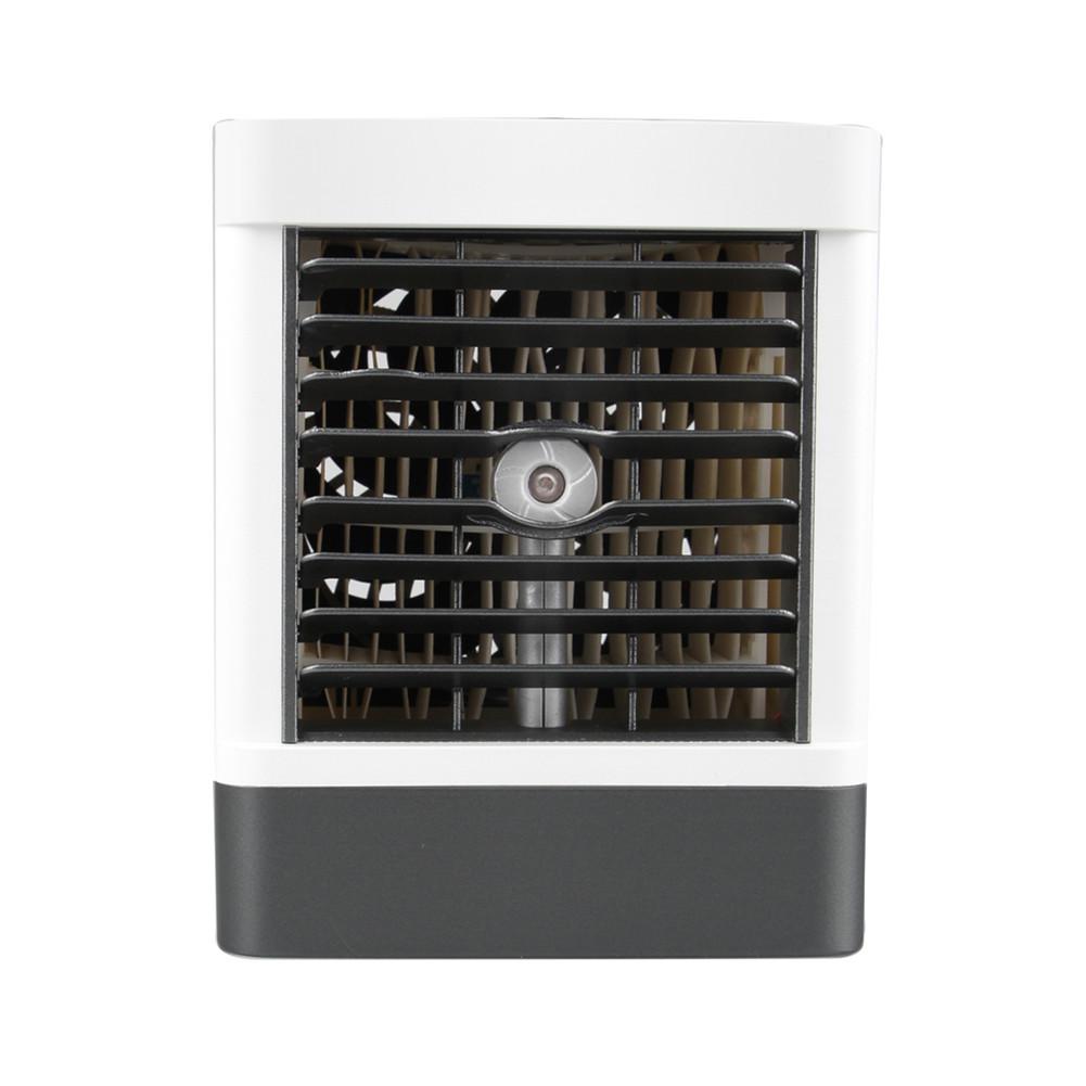 Mini Air Conditioner Fan Portable 3 in 1 Personal Space Air Cooler Desktop Cooling Fan Humidifier for Office Home Kitchen