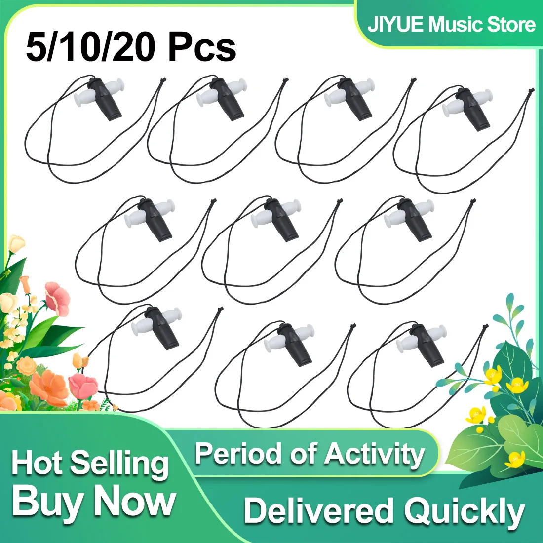 5/10/20 Pcs Samba Whistle Carnival Festival Brazil Latin Sambas Whistle Orff Folk Samba Whistle Musical Instrument