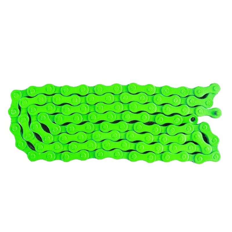 Bicycle MTB BMX Road Bike 1/2"X 1/8" Fixied Chain Single Speed 96 Link Green: Default Title