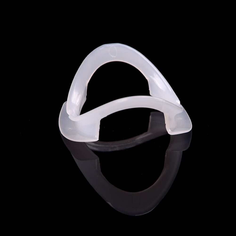 White O Shape Mouth Lip Opener 1PC Dental Intraoral Cheek Lip Retractor Orthodontic Teeth Protector For Boxing