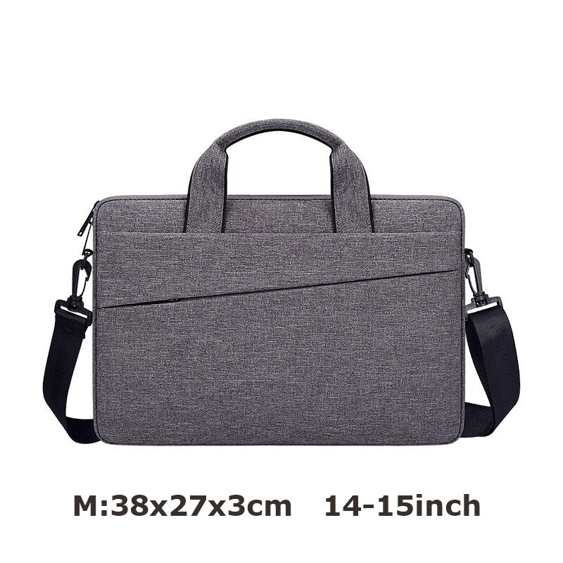 Funda impermeable para ordenador portátil, maletín de 13,3, 14, 15,6 pulgadas, bolsa de hombro para Macbook Pro, Acer, Xiaomi, Lenovo ho, Asus: 4-M