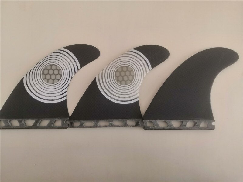 Future G5 fins white circle Fiberglass SUP Surfboard Fin Fins in Surfing surfboard accessories