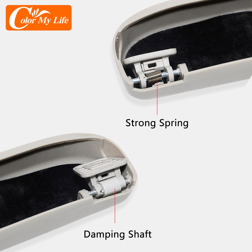 Color My Life Upgrade Car Sunglasses Holder Case Storage Box for BMW E82 E88 E90 E91 E92 E93 E60 E61 E63 E64 E65 E66 E67 E68