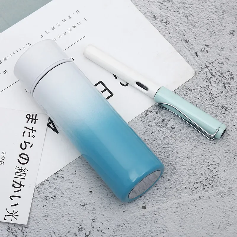 150ml mini termos butelka na kawę termosy kubek mała pojemność przenośna butelka na wodę ze stali nierdzewnej termosy: zgniły zielony