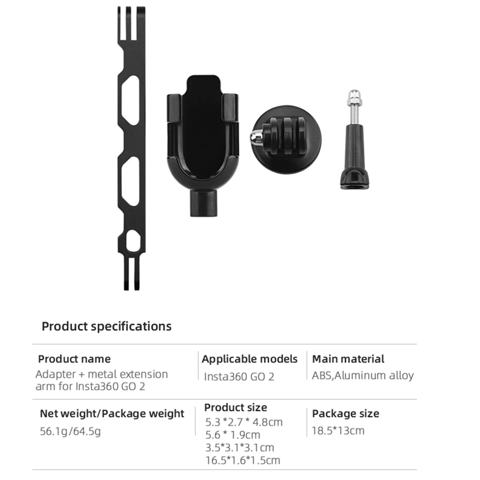Plastic Camera Mount Adapter Bundle Frame with Alu... – Grandado