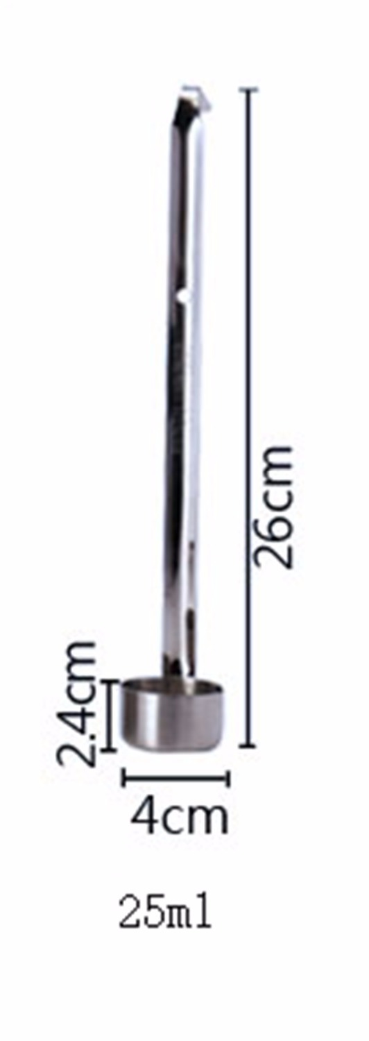 XMT-HOME Wijn Gisting tool rvs e druif wijn maatlepel overheveling gereedschap wijn drinker lepel 1 st