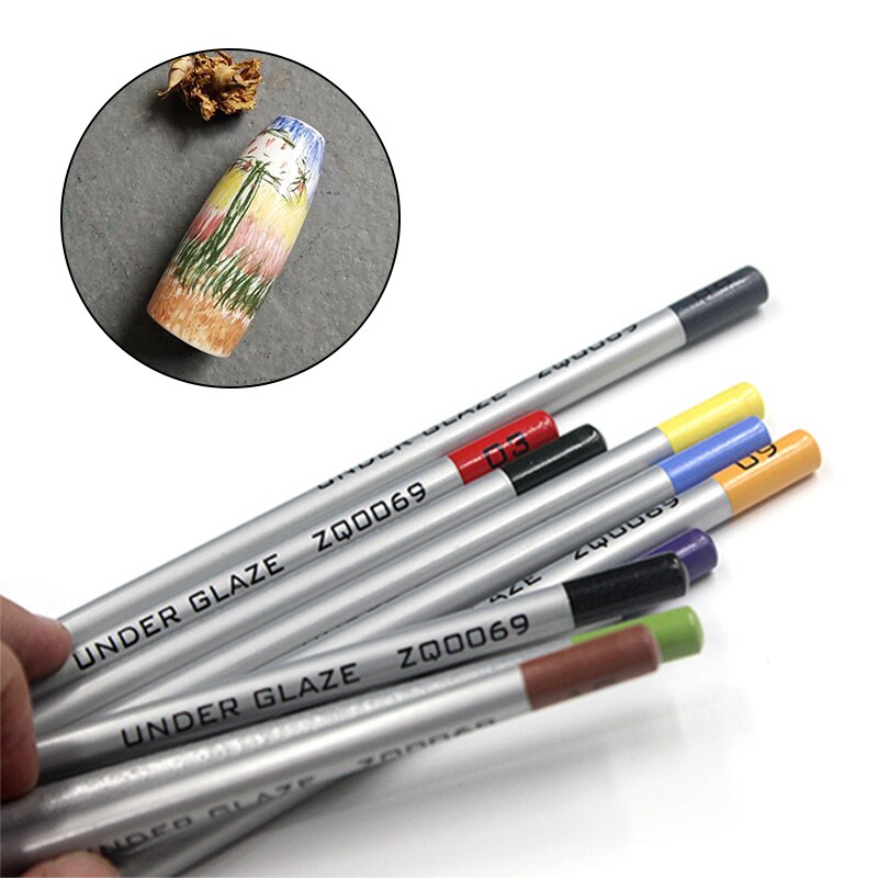 Ceramics ceramic art underglaze colored pencils diy ceramics hand painted glaze chalk ceramic painting and coloring tools