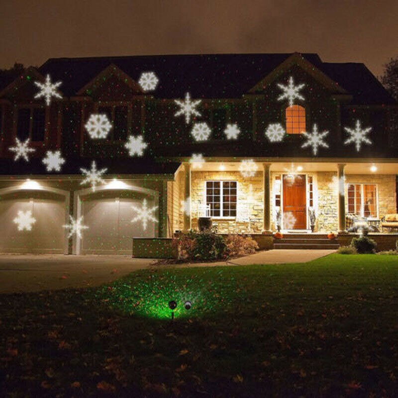 Brand Falling Snow Christmas Light Projector Snowing LED Indoor Outdoor Projection