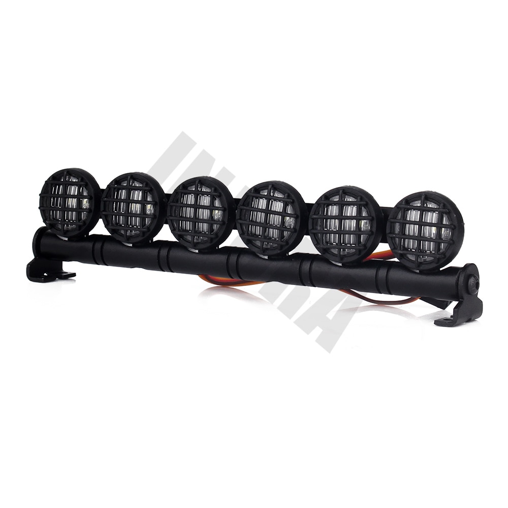 152mm multifunktions led lysbjælke til rc crawler traxxas trx -4 trx 4 d90 axial scx 10 90046