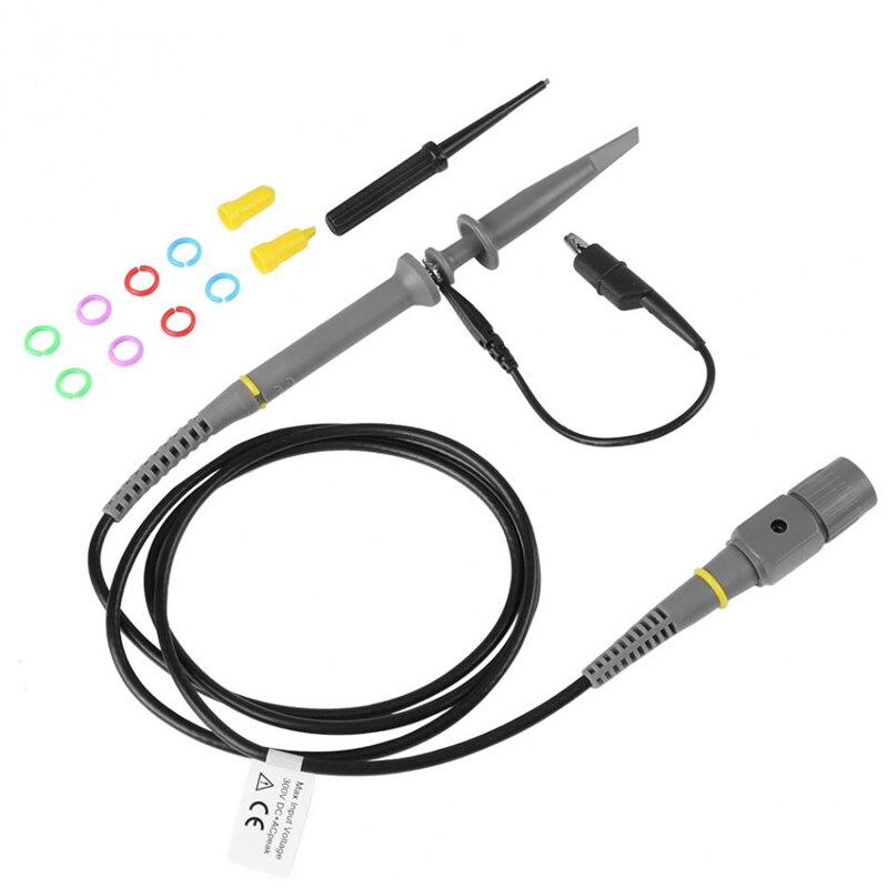 Hantek Digital Oscilloscope PP200 200Mhz Bandwidth High Voltage Test Pen Probe USB PC Diagnostic Tool x1 x10 Test Lead