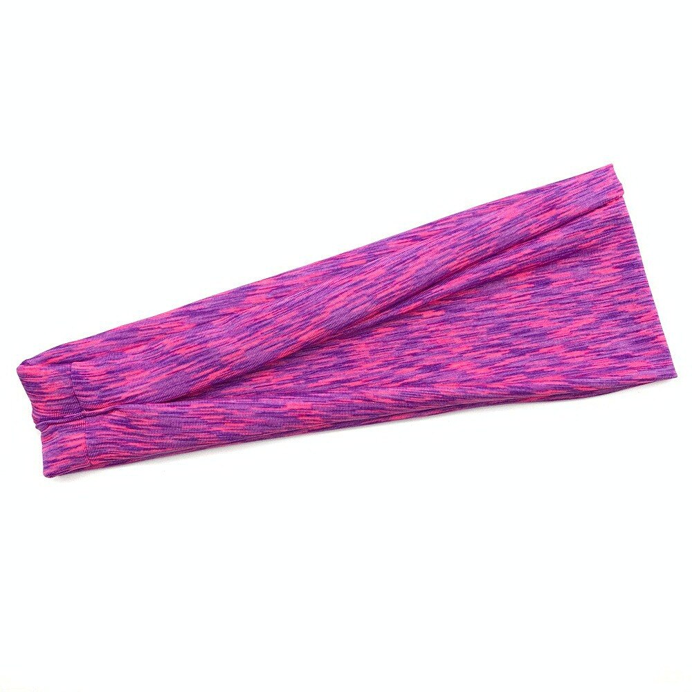 Diadema de ciclismo para hombre y mujer, banda para el sudor para deportes al aire libre, turbante de secado rápido, banda para el pelo para correr, Bandana para bicicleta, pañuelo para la cabeza: plum
