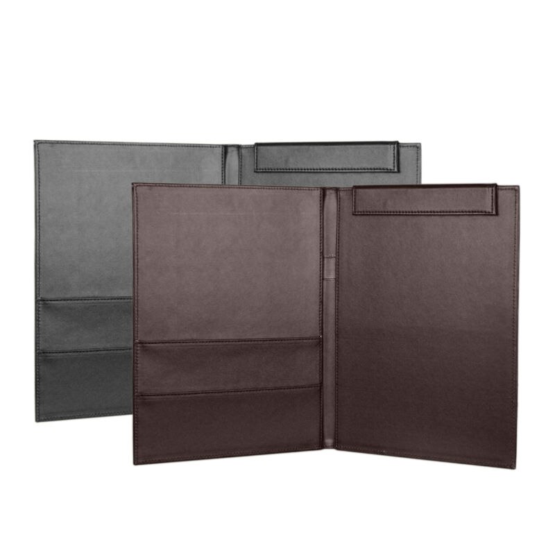 PU leather A4 Clipboard Writing Pad School Office Supply Stationery folders Folder for Papers 1097