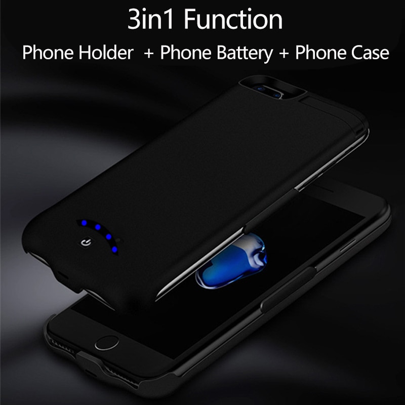 10000mAh Battery Case For iPhone 6 6S 7 8 External Battery Charger Case For iPhone 6P 6SP 7P 8 Plus Power Bank Charging Case