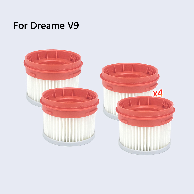 per Xiaomi Norma Mijia 1C O Dreame V9 V9B V9D V10 Parti Filtro Hepa Strumento per la rimozione degli acari Spazzola principale kit Aspirapolvere portatile: Arancione