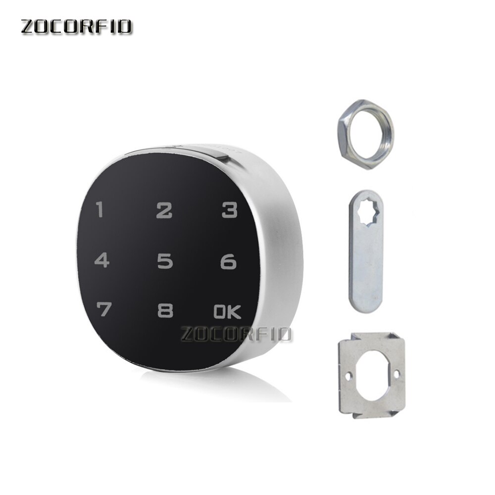 The newest Confused password function Touch Keypad Password Metal 8 Digital Electronic Cabinet locker lock