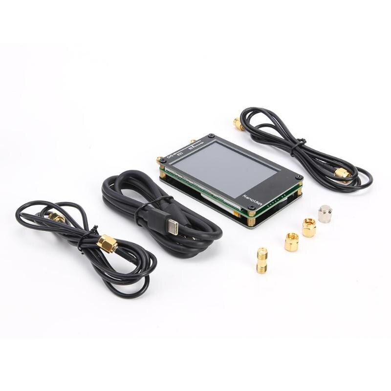 Network Antenna Analyzer Nano VNA-H Portable Digital LCD Display Vector Network MF HF VHF UHF Antenna Analyzer Standing Wave