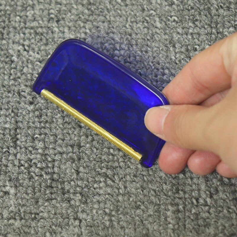 Portable Lint Remover Clothes Fuzz Fabric Shaver Brush Tool for Sweater Woven Coat Power-Free Fluff Removing Roller Shaver: C small 1