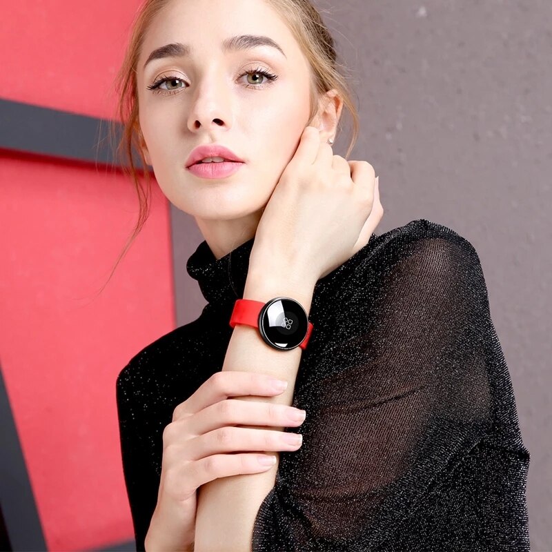 SKMEI B16 Smartwatch - Women's, Call Reminder, Sleep Tracker, Fitness Tracker, Round Display