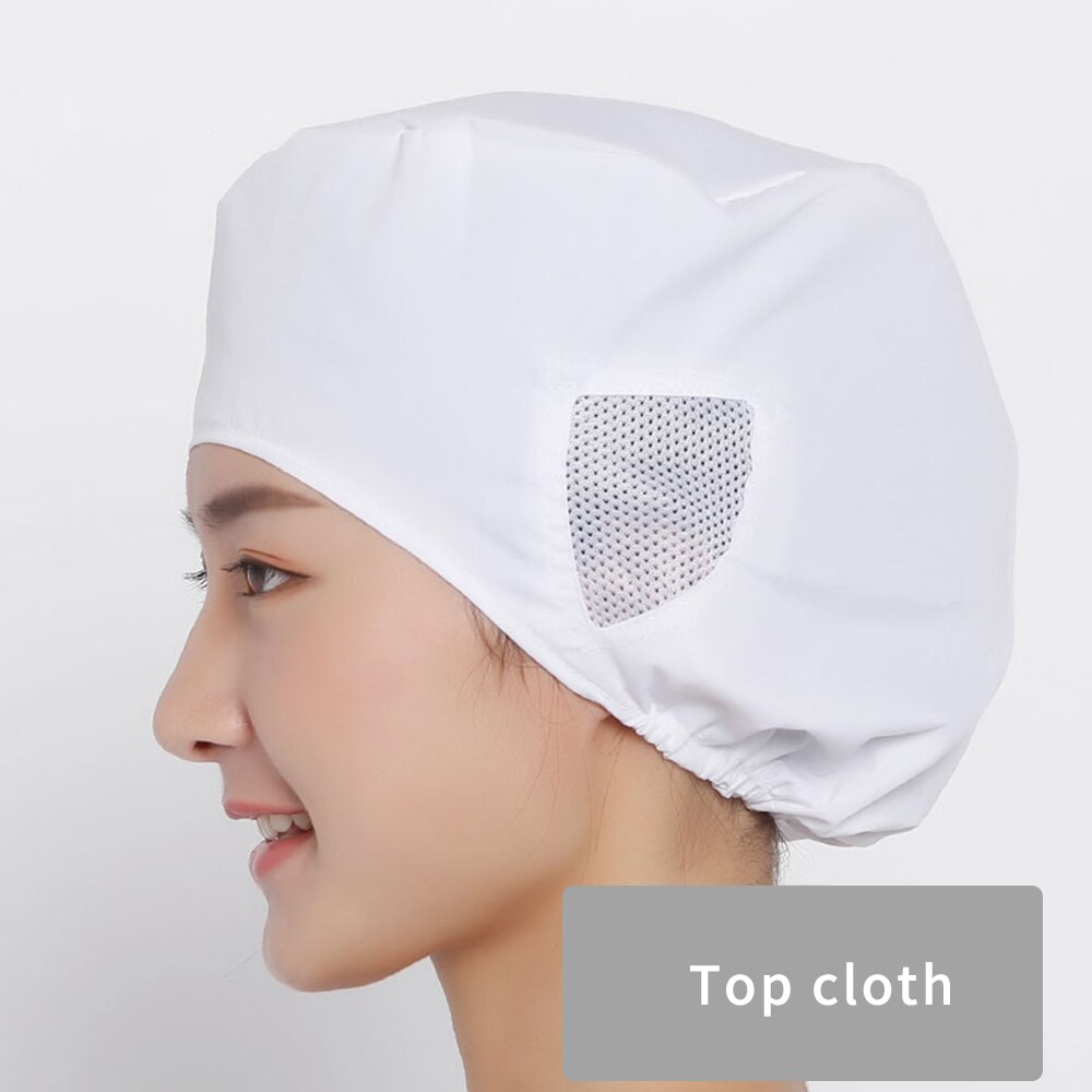 Keuken Hoed Mannen Vrouwen Chef Ober Hoed Restaurants Accessoires Stofdicht Kok Cap Ademend Hotel Voedsel Fabriek Kok Werk Uniform: 1