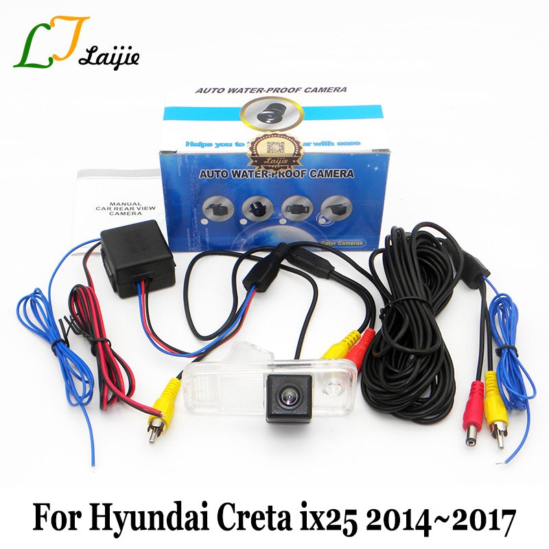 Voor Hyundai Creta ix25 ~ /HD Brede Lens Hoek Achteruitrijcamera/CCD Nachtzicht achteruit Inparkeren Camera