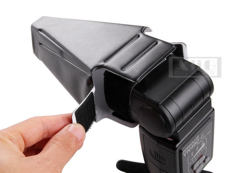 Snoot plegable de nailon, difusor de luz de Flash reflectante, caja suave compatible con Yongnuo CAN0N NIK0N S0NY Speedlite, 10 piezas