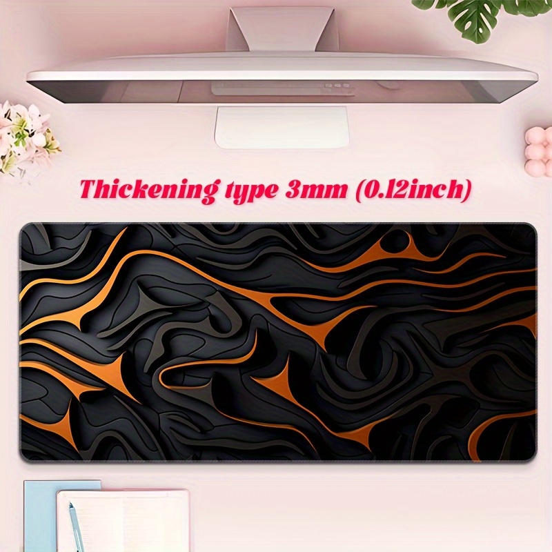 E-Sports Gaming Mouse Pad 900x400MM Rubber Base Non-Slip Sutured Edges Large Keyboard Mat Home and Office Desk pad accessories