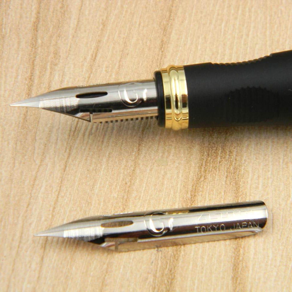 Jinhao 450 g nib metall gylden modifisert kalligrafi rund kropp blomst kropp engelsk fyllepenn