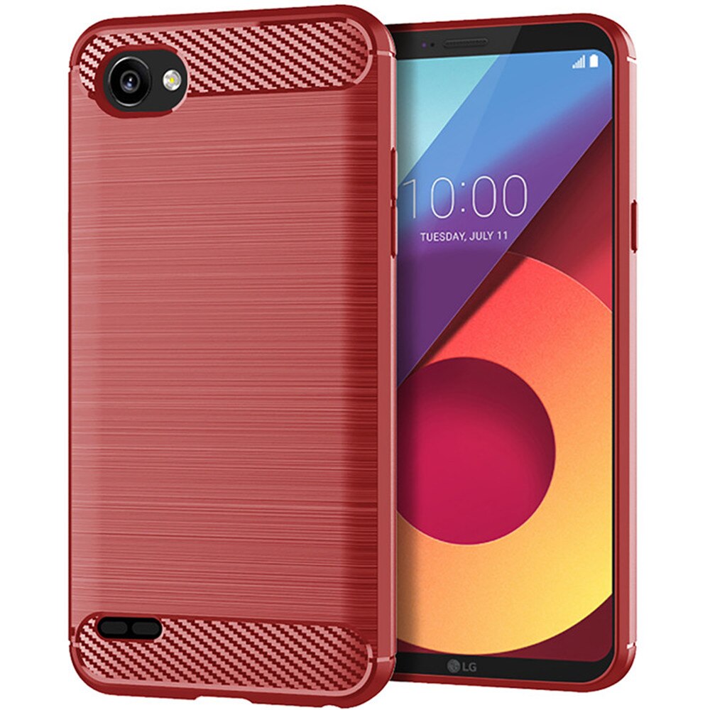 Coque de protection antichoc en Silicone pour LG, compatible modèles Q6 Plus, Q6, LGQ6