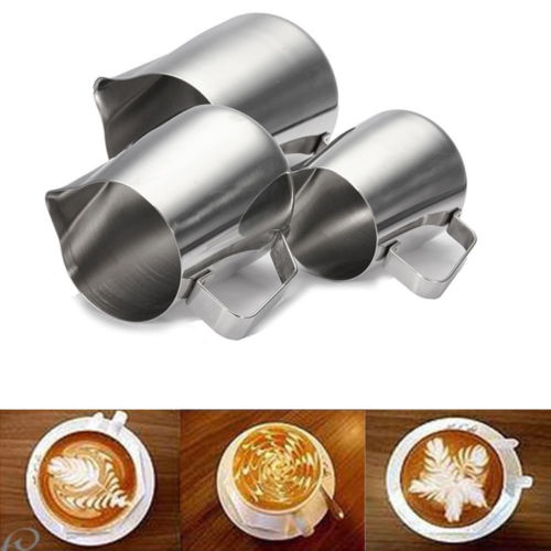 Rvs Espresso Koffie Pitcher Craft Latte Melk Koffie Cup Kruik