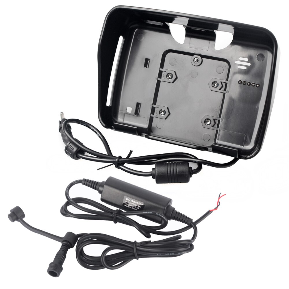 4.3 tommers gps-tilbehør ,1 pc holdere +1 pc strømkabel kun egnet for fodsport vanntett motorsykkel moto navigasjon