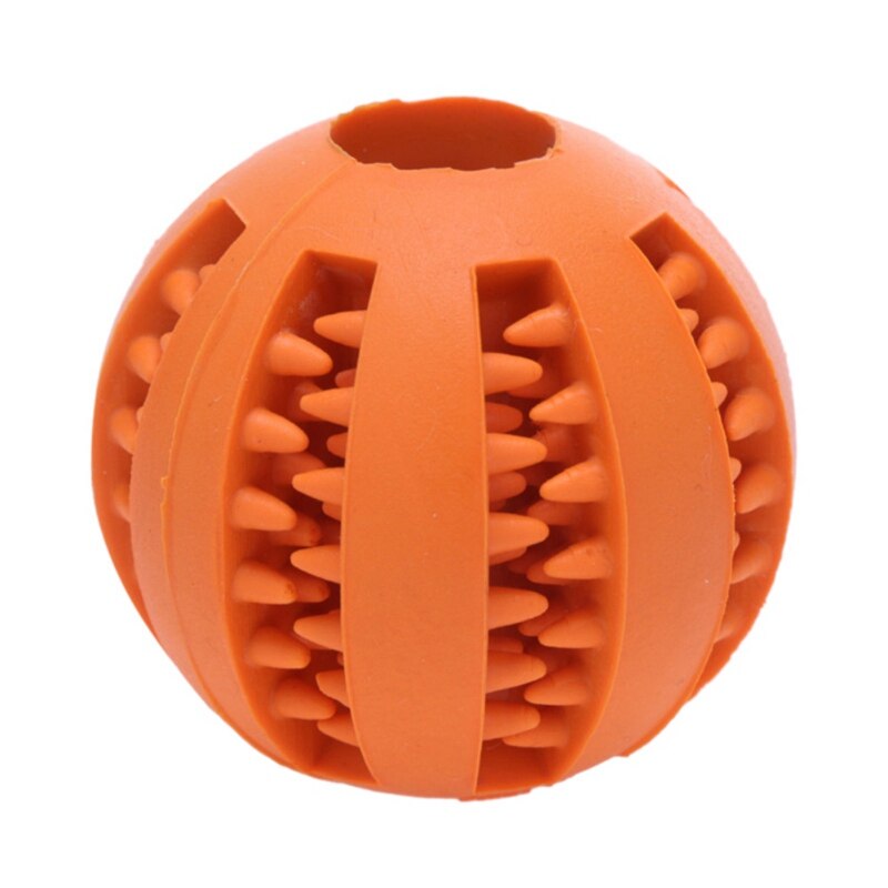 Bola elástica de goma para mascotas, juguete interactivo de limpieza para cachorros, juguetes para morder para perros, accesorios para mascotas, a EE. UU.: O