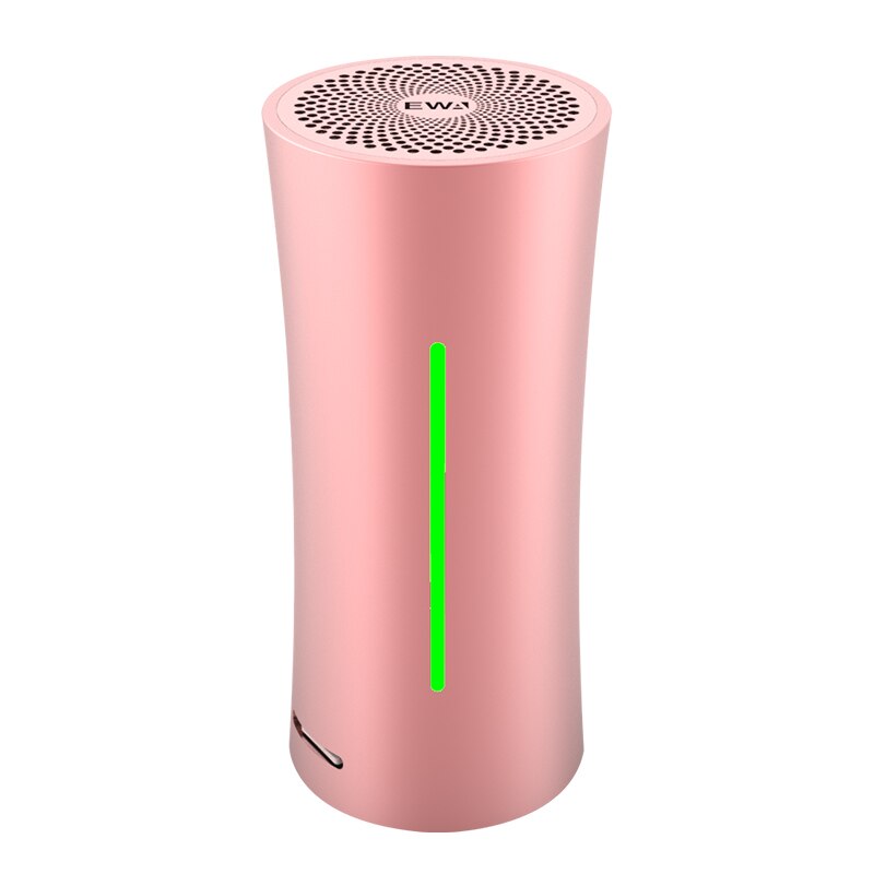 Ewa A115 Portable Bluetooth Speaker Draadloze Boombox Ingebouwde 6000Mah Batterij 105H Speeltijd Tws Speakers Led dancing: Roze