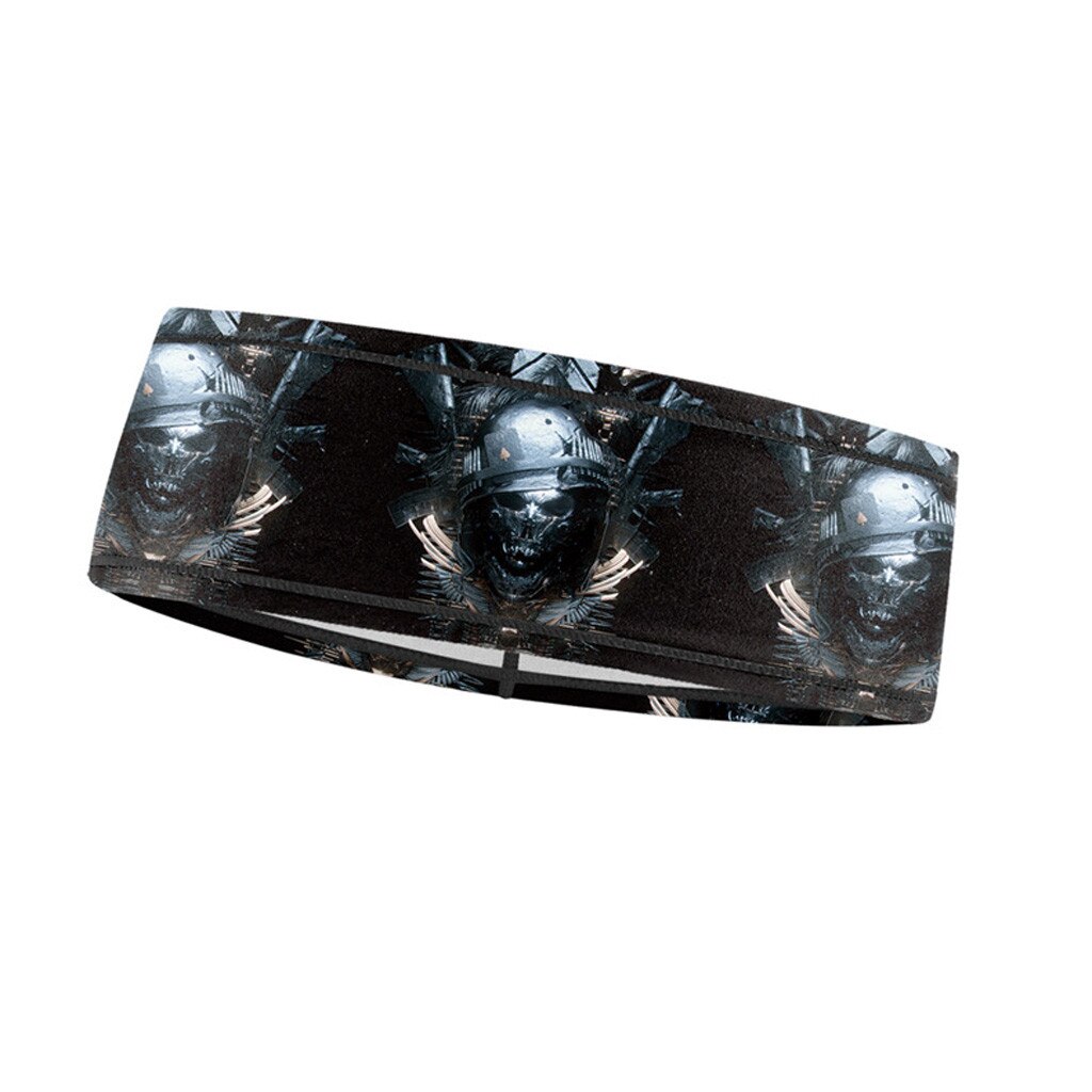 Hoofdband Voor Maskers Yoga Ice Zijde Multifunctionele Sport Fitness Anti-transpirant Zweet Sport Hoofdband Elastische Band Voor Sport: B
